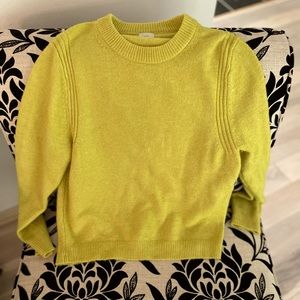 Yellow A New Day sweater.